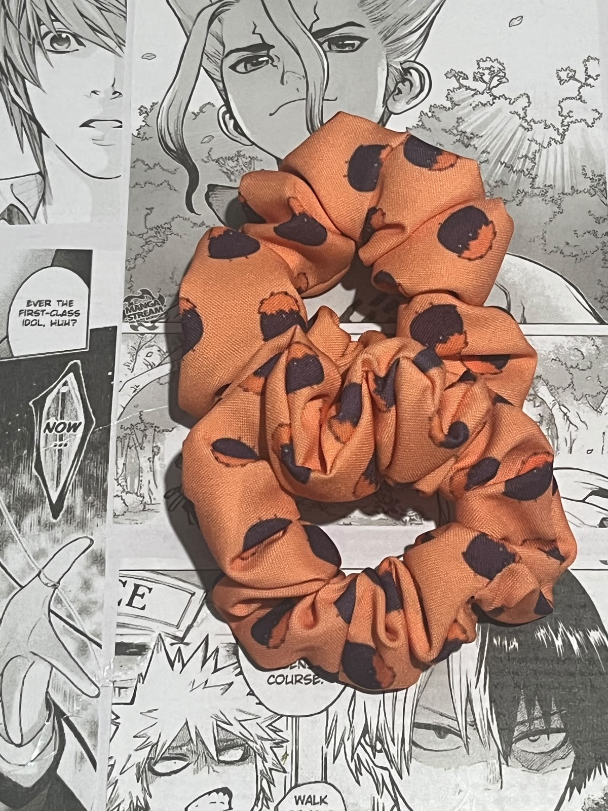 Scrunchie Hinata cuervo - Haikyuu
